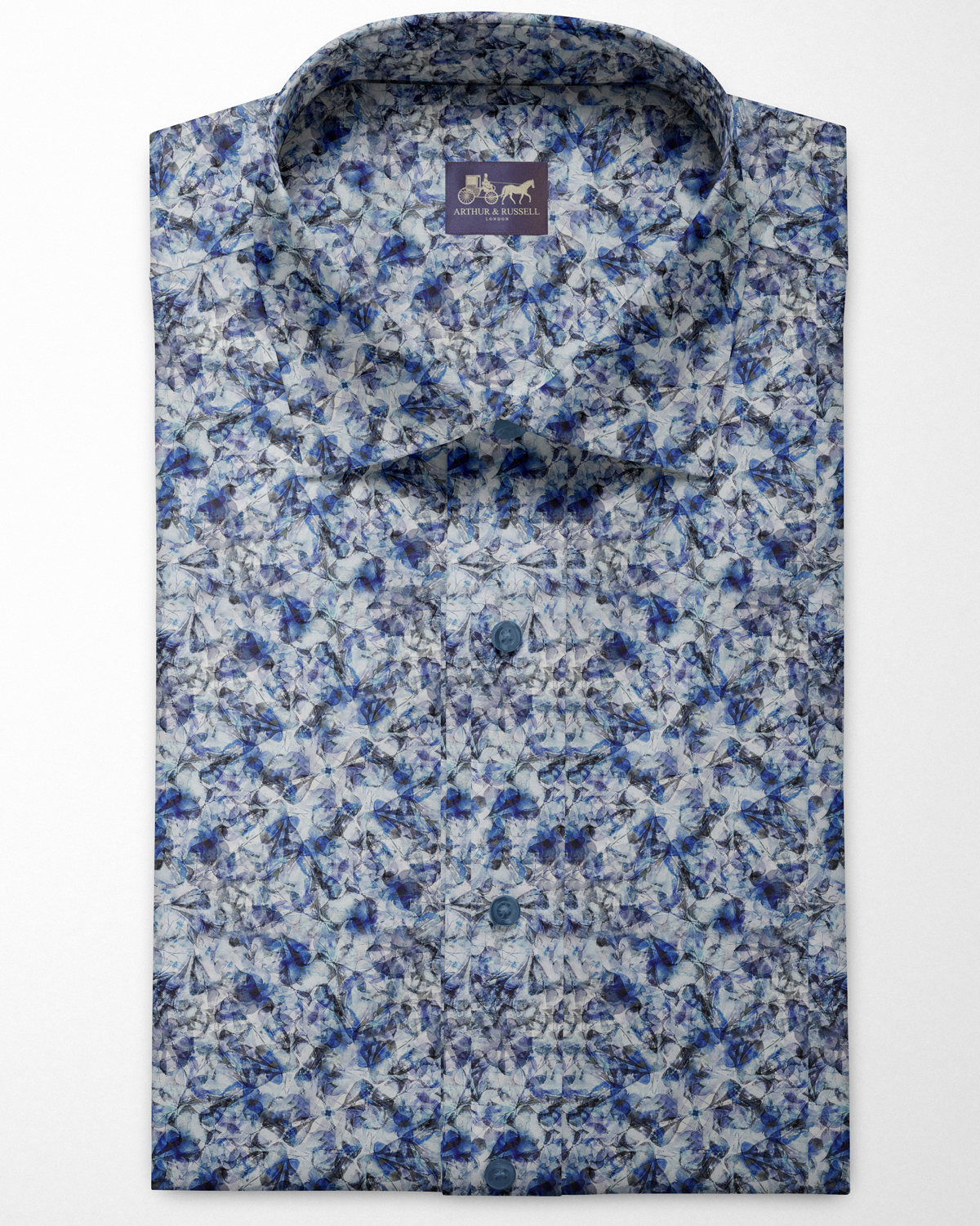 Floral bloom digital print shirt