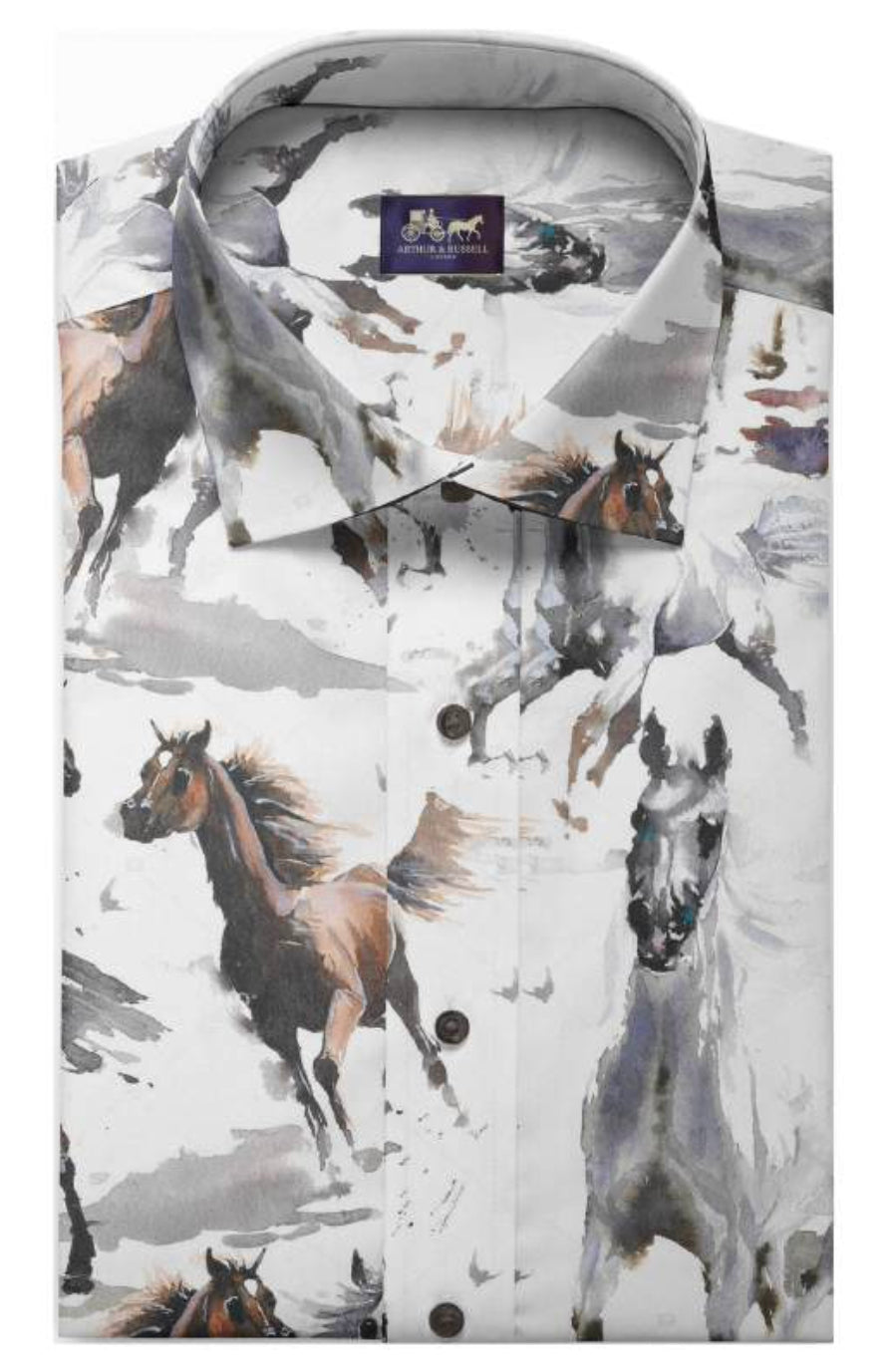 wild horses print