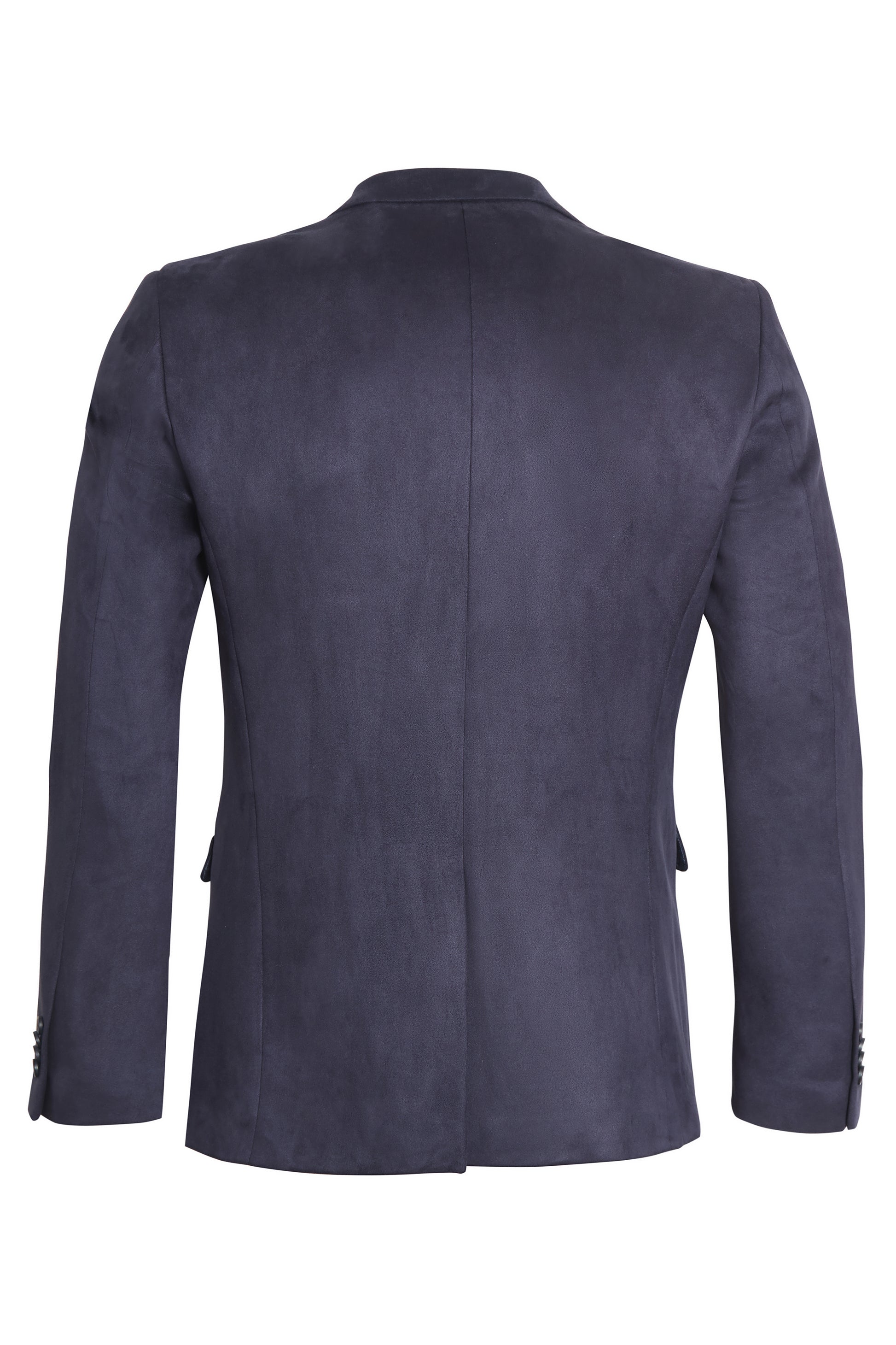 Navy soft moleskin blazer