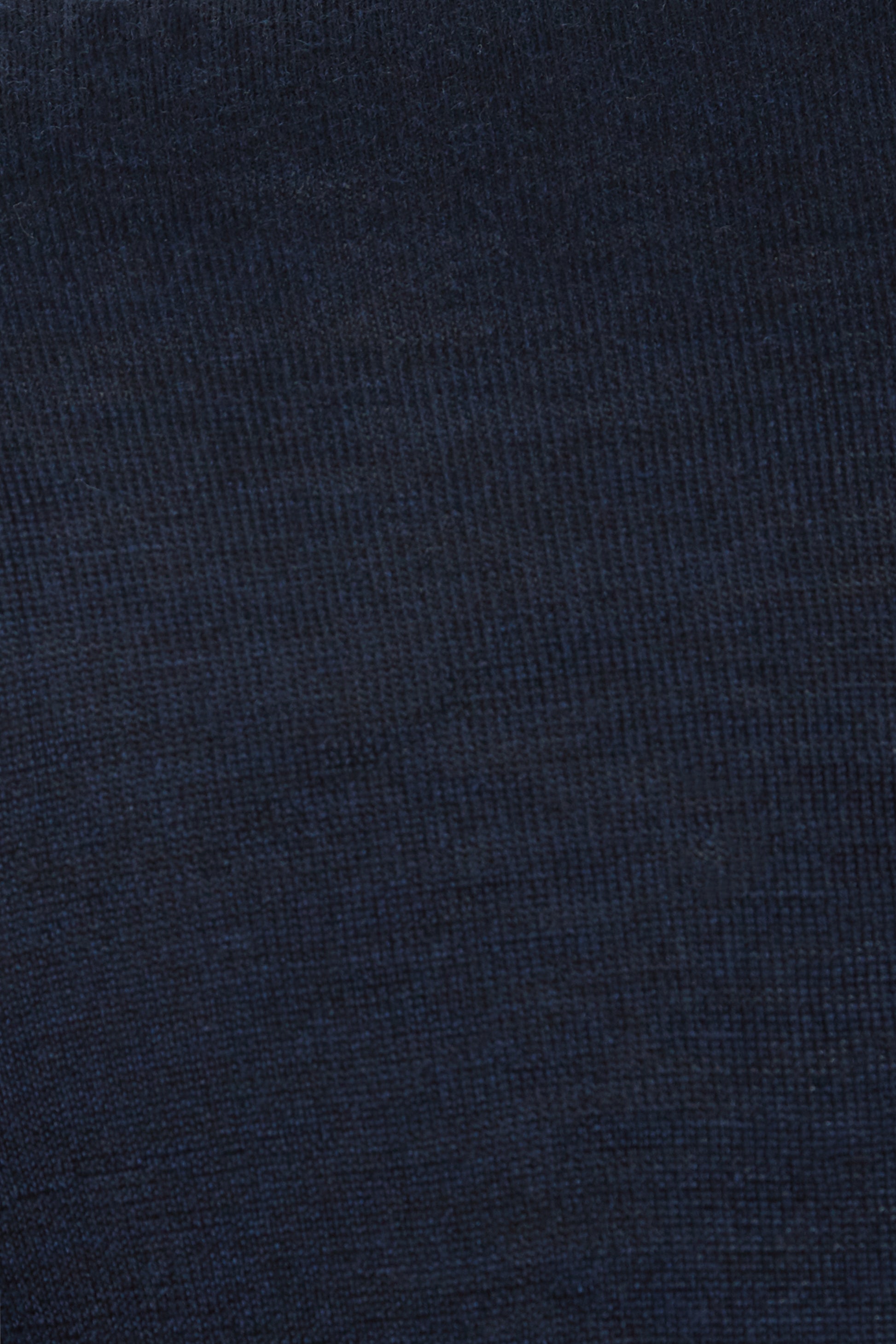 Navy 100% merino knitted crew neck