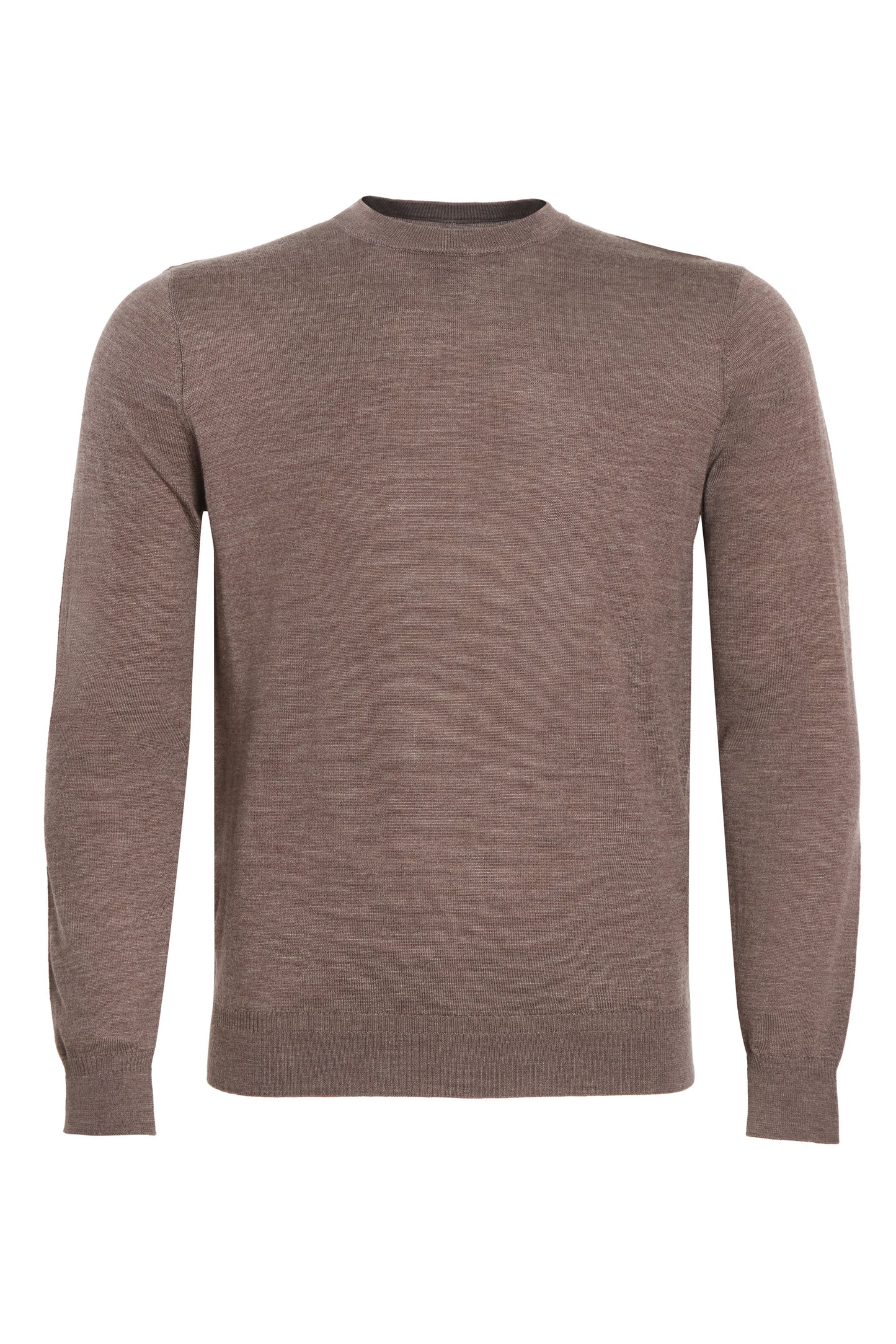 Mousse 100% merino knitted crew neck