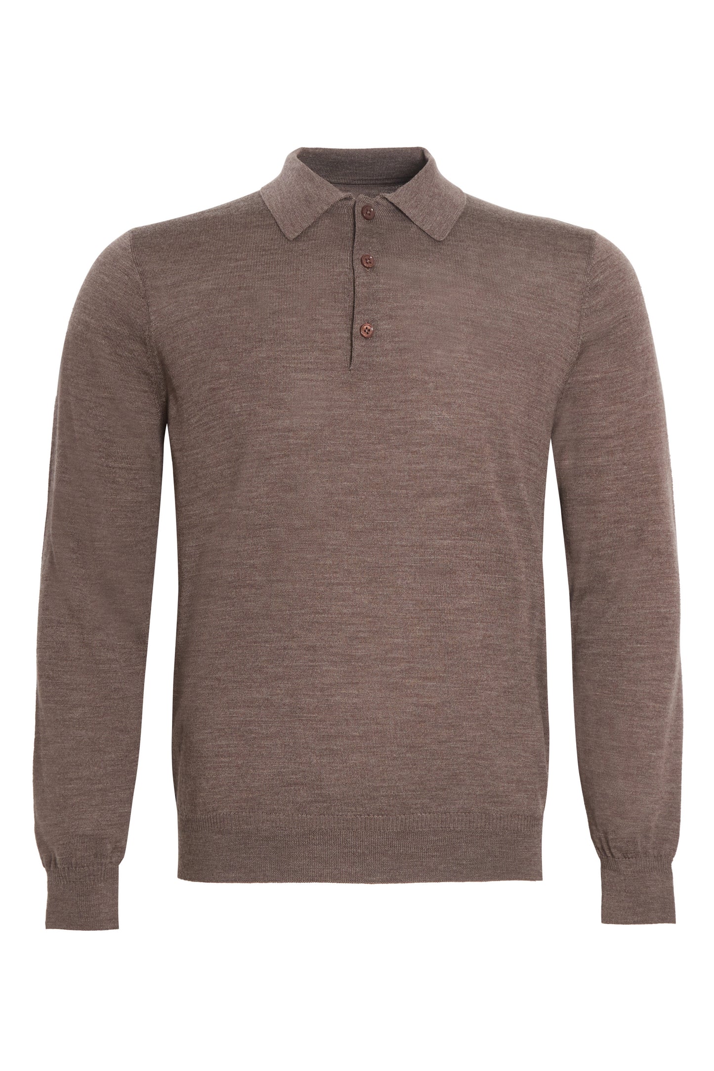 Mousse 100% merino knitted polo