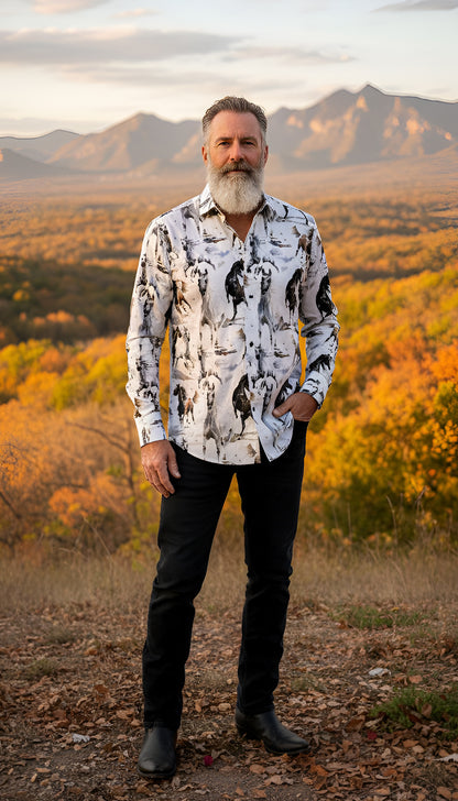 wild horses print