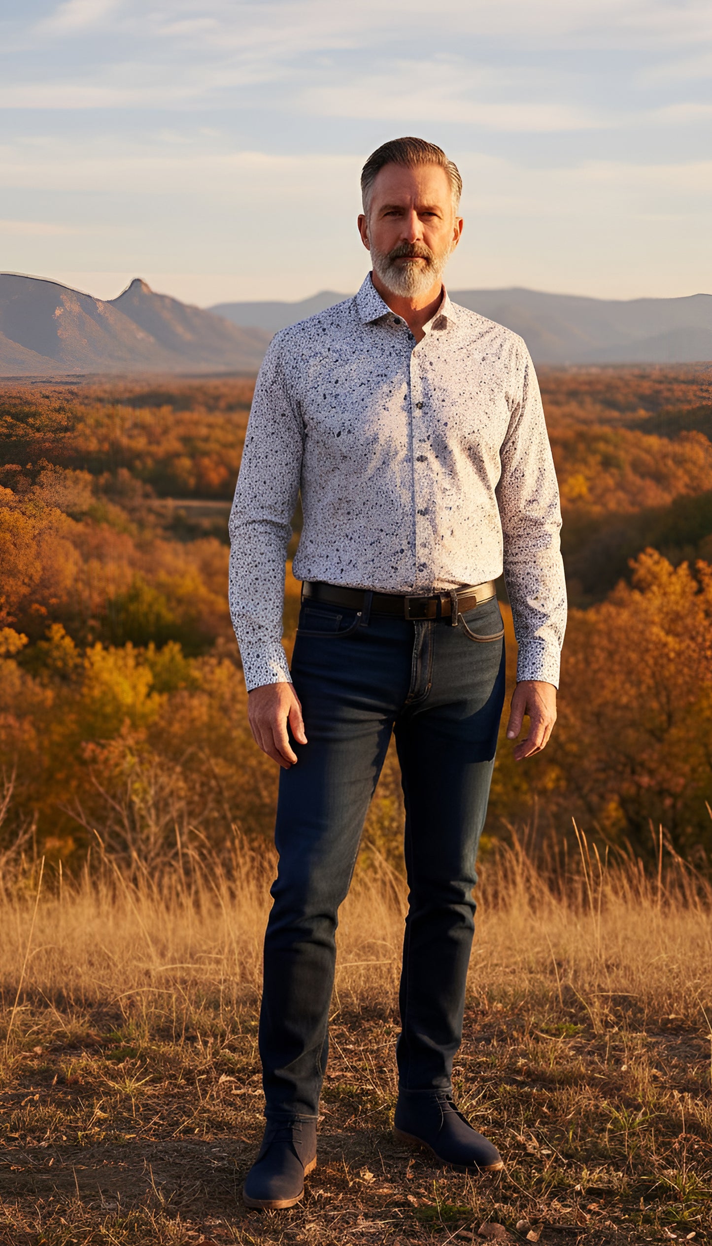 Geometric circle print