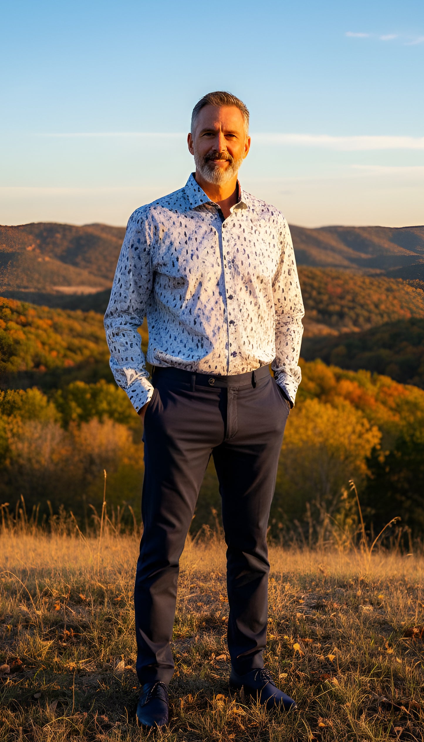 circle geometric print