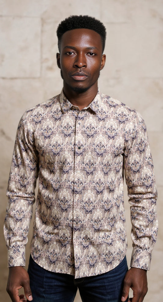 Digital print ethnic shirt